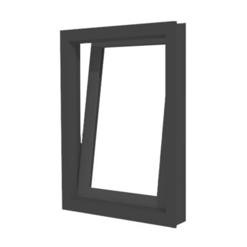 Kunststof budget kozijn 1-Meter-RAL7016